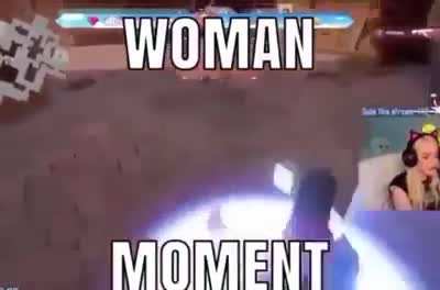 What a Woman moment