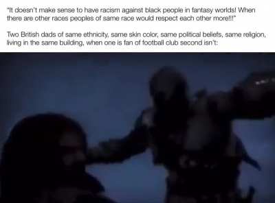 People will hate each other for any reason&hellip;