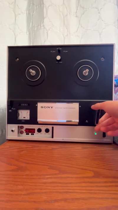 Thrifted Sony TC-255