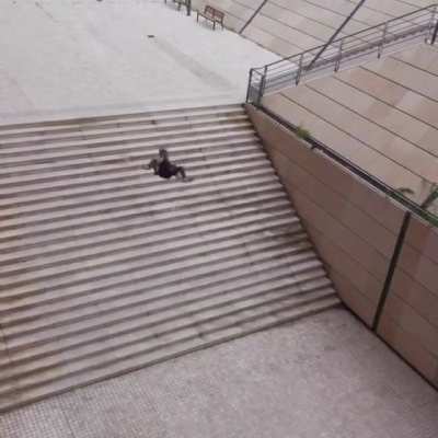he surprisingly landed it