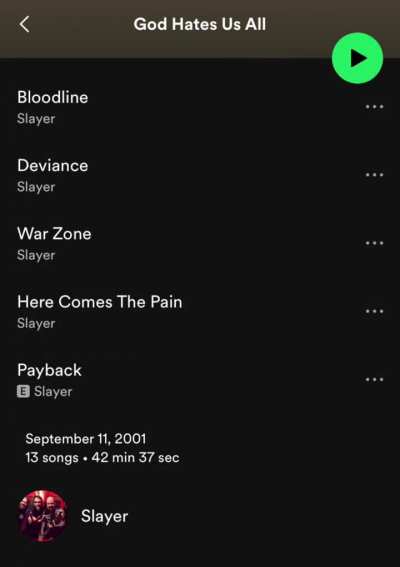 Great name for an album, and it&rsquo;s got some good song titles as well