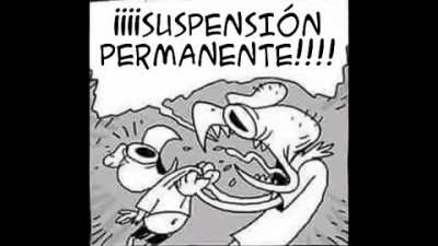 &iexcl;&iexcl;&iexcl;&iexcl;SUSPENSION PERMANJENTE!!!!
