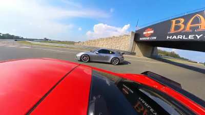 GT3 wanted to run me, went exactly how you&rsquo;d expect