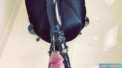 Would you shoot your load on my Gucci boots too?