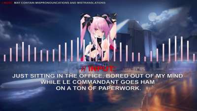 [AI-generated] This is an interpretation of how La Galissonni&egrave;re would sound like in-game if she had an English VA (Synthesized with ElevenLabs.ai)