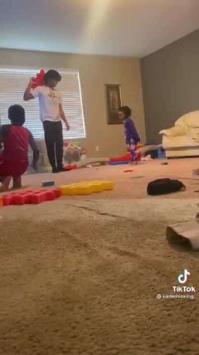 Don't throw that block!