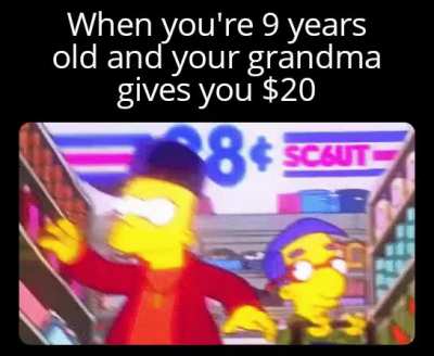 Grandma go brrr