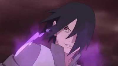 As Promised, Naruto & Sasuke vs Momoshiki, but I used an AI to make it 60fps with audio!