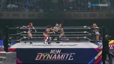 Tonight On AEW Dynamite: Brawling Birds (Jamie Hayter &amp;amp; Alex Windsor) vs B3CCA &amp;amp; Viva Van