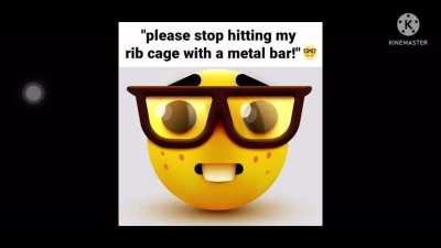 Pls Stop hitting my rib cage with a metal bar&hellip;