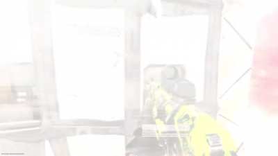 Guy snuck up on me while I was getting my loadout :-)
