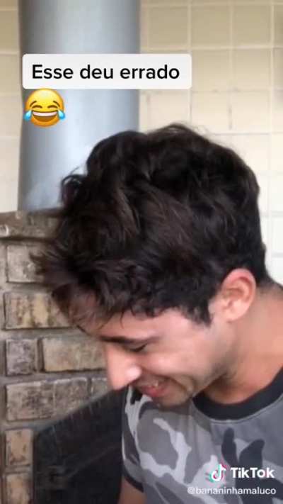 Doing a tiktok....