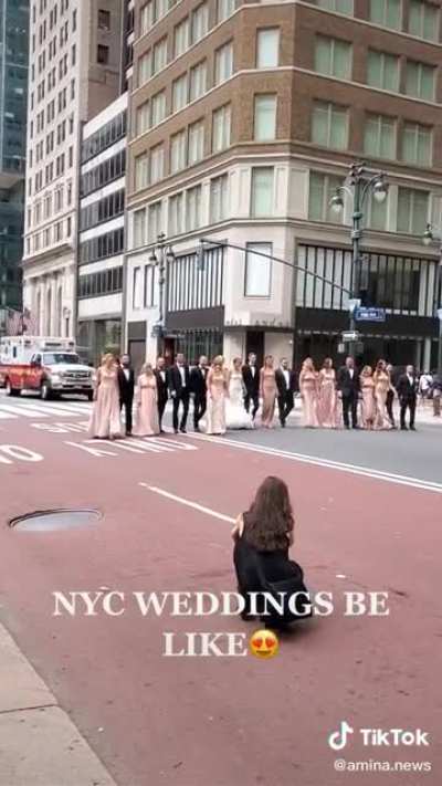 Our wedding photos are far more important than some silly person&rsquo;s life depending on an ambulance