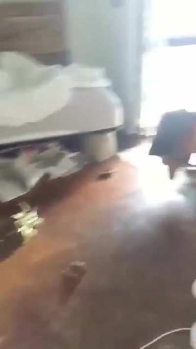 Heard a big crash