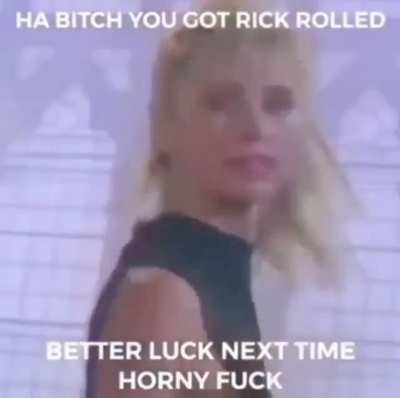 You horny fuck