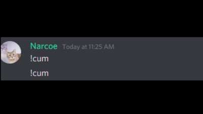 NO NOT CUM :(