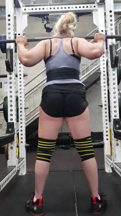 115kg squats today in preparation for my powerlifting comp next month