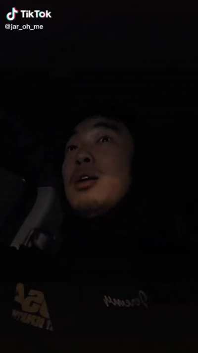 When you come across someone with LED headlights