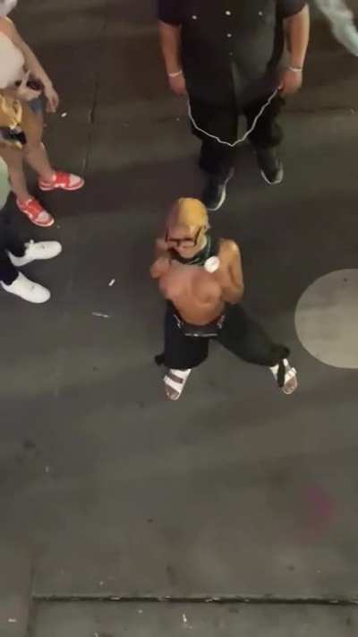 Janelle Monae flashing her tits (New Orleans, 2022)