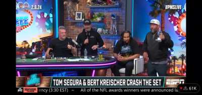 CJ Stroud was not happy about Bert and Tom's interview-bomb 😂