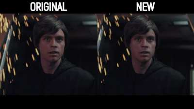 The one thing that immediately caught my eye was the face color and light. So I fixed it a little bit (@naq_montages)