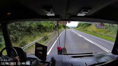 In a hurry!