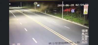 Driver is thrown into air during rollover crash