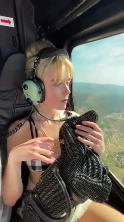 Helicopter ride