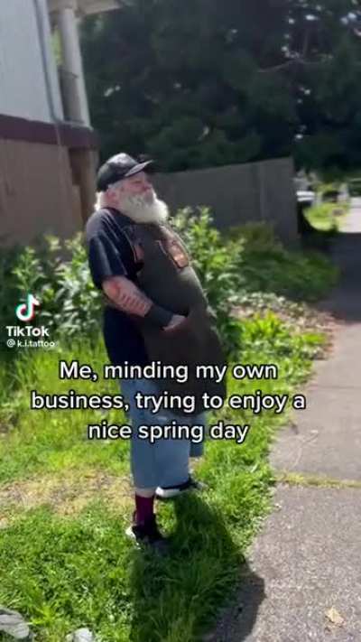 Ahh the great outdoors