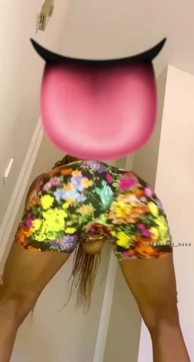 Ass Clapping Bubble Butt Ebony