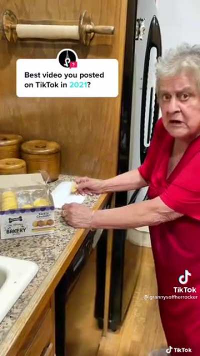 Granny, those cookies aren't for you.