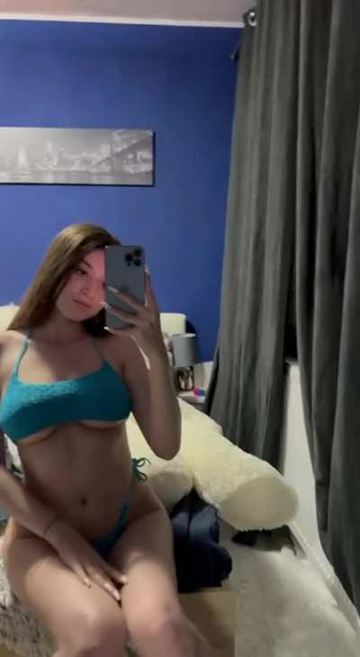 Imagine putting your dick between my tits