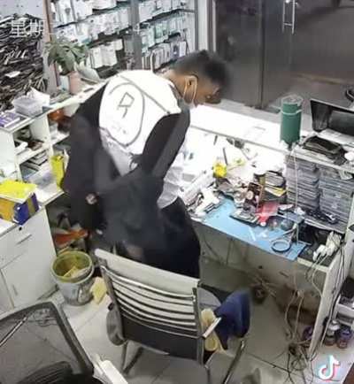 Cat brings chaos. Cat rescues human from chaos. Very productive day for the kitty.