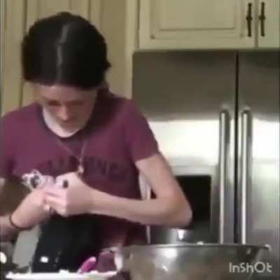Perfectly cut squeal