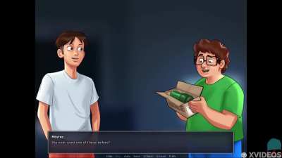 "Wet T-Shirts and Big Boobs" is an episode from the popular adult visual novel game, Summertime Saga. This particular installment, #62, features a fun and playful scenario where the characters engage in a wet t-shirt contest, showcasing their curvaceous f
