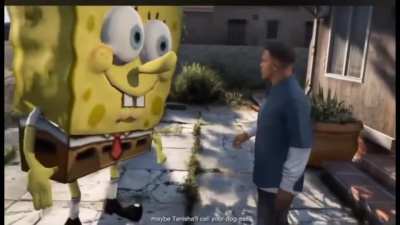 No spunge I love you don&rsquo;t leave me