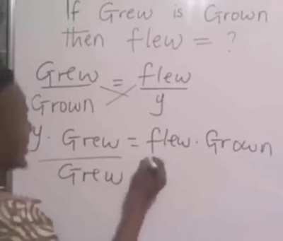 When Math meets English
