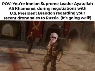 &ldquo;BREAKING: The New Republic of Iran has agreed to cease all weapons trade with Russia, declares United States an ally!&rdquo;
