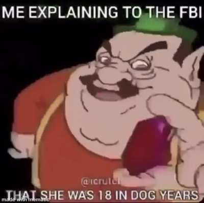 In dog years...