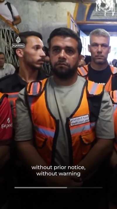 Funeral prayers were held at Gaza City&rsquo;s Saint Porphyrius Greek Orthodox Church for a Palestinian mother and daughter who were among five killed in an overnight Israeli airstrike on an apartment