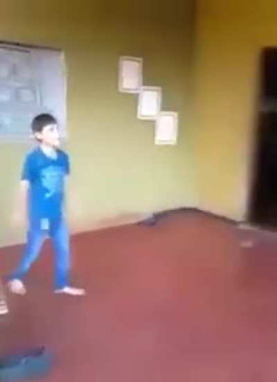 Blursed Kick