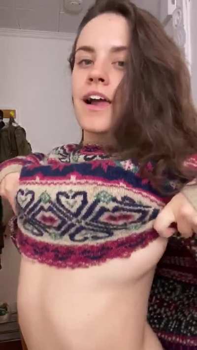 I love showing you my big ol' juicy knockers