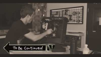 I love the fact that Linus can drop stuff without even touching it