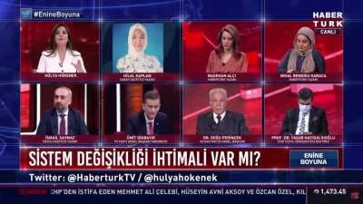 H&uuml;lya H&ouml;kenek Hilal Kaplan Tartışması