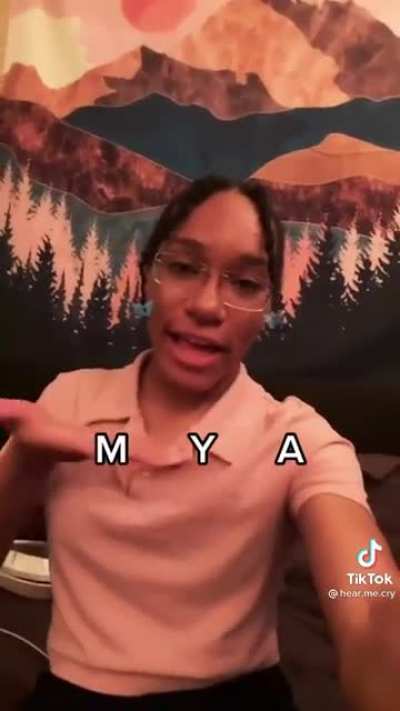 Hey Mya or should i say&hellip;