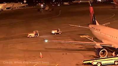 Tug collides with another tug