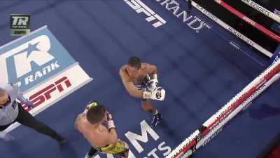A better look at Oscar Valdez' knockout over Miguel Berchelt
