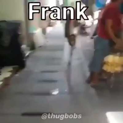 If Frank Walking, I&rsquo;m Walking