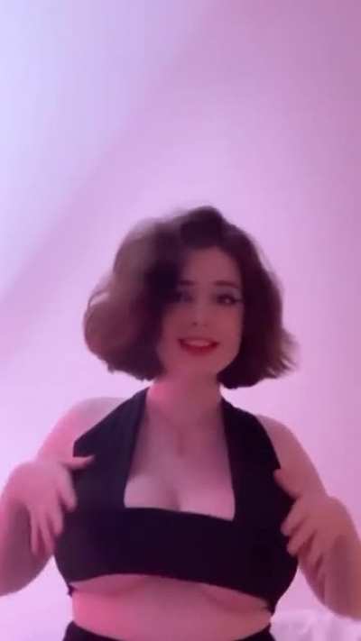 I hope she gets a new phone soon or a camera. High quality content would be game changing