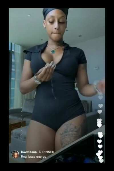 From her livestream yesterday